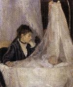 Berthe Morisot The Crib France oil painting artist